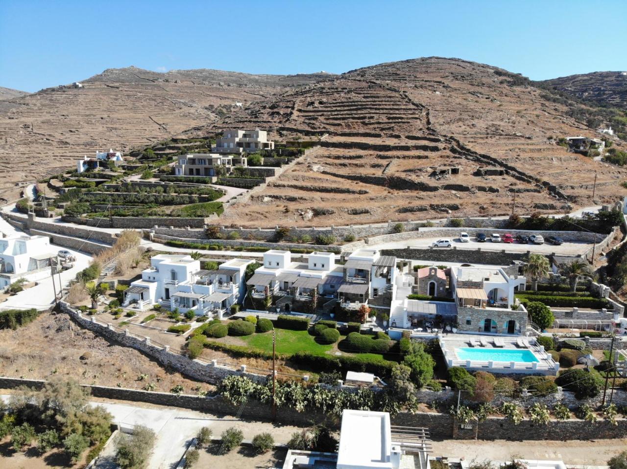 Big Blue Suites & Apartments Kionia Dış mekan fotoğraf